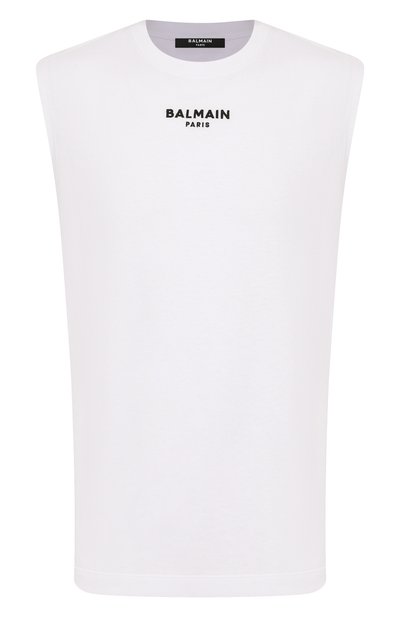 Мужская хлопковая майка BALMAIN, арт. FH1EC025/BD10