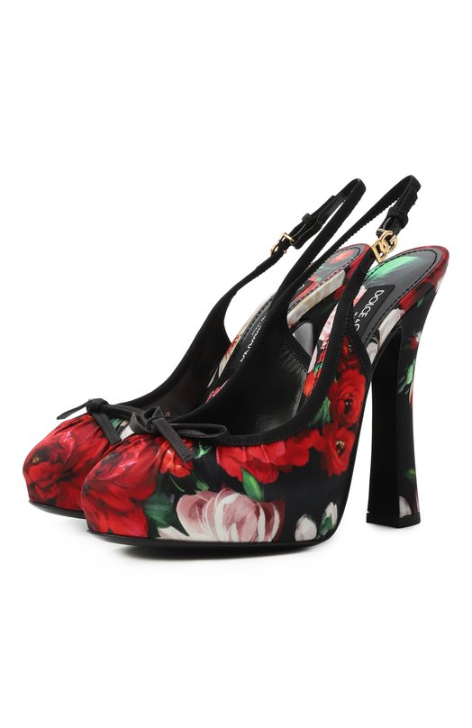 фото Текстильные туфли vally 105 dolce & gabbana