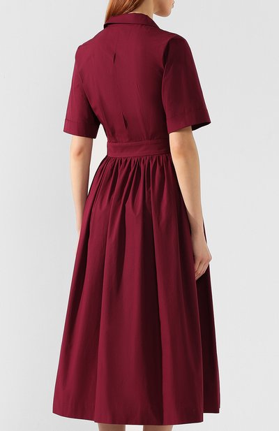 Хлопковое платье DRIES VAN NOTEN, арт. 191-11072-7122, фото 4