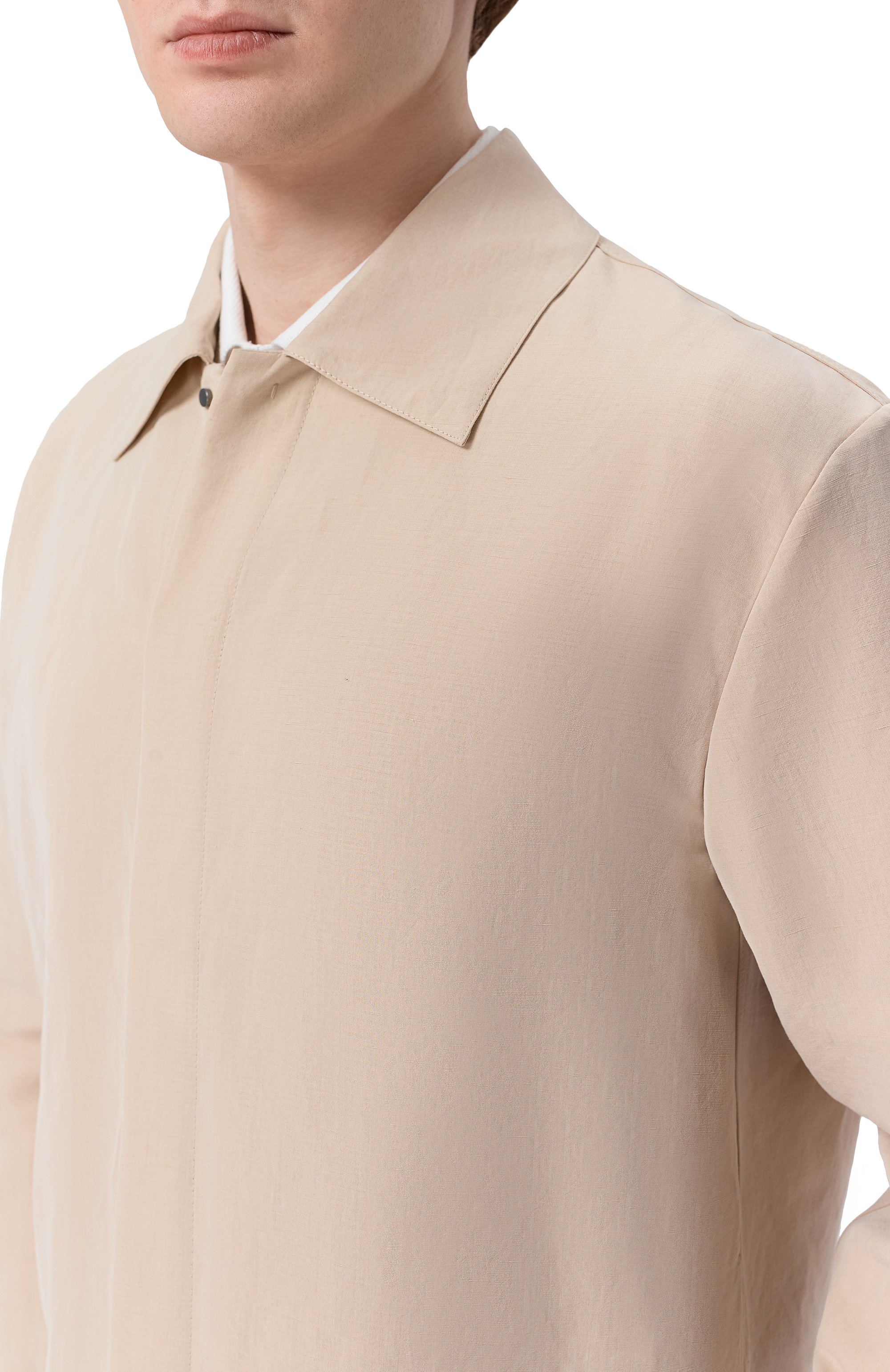 Куртка-рубашка изо льна и шелка MVST, арт. M26.2PM.B007/F159 LISITEA-LINEN/SILK, фото 5