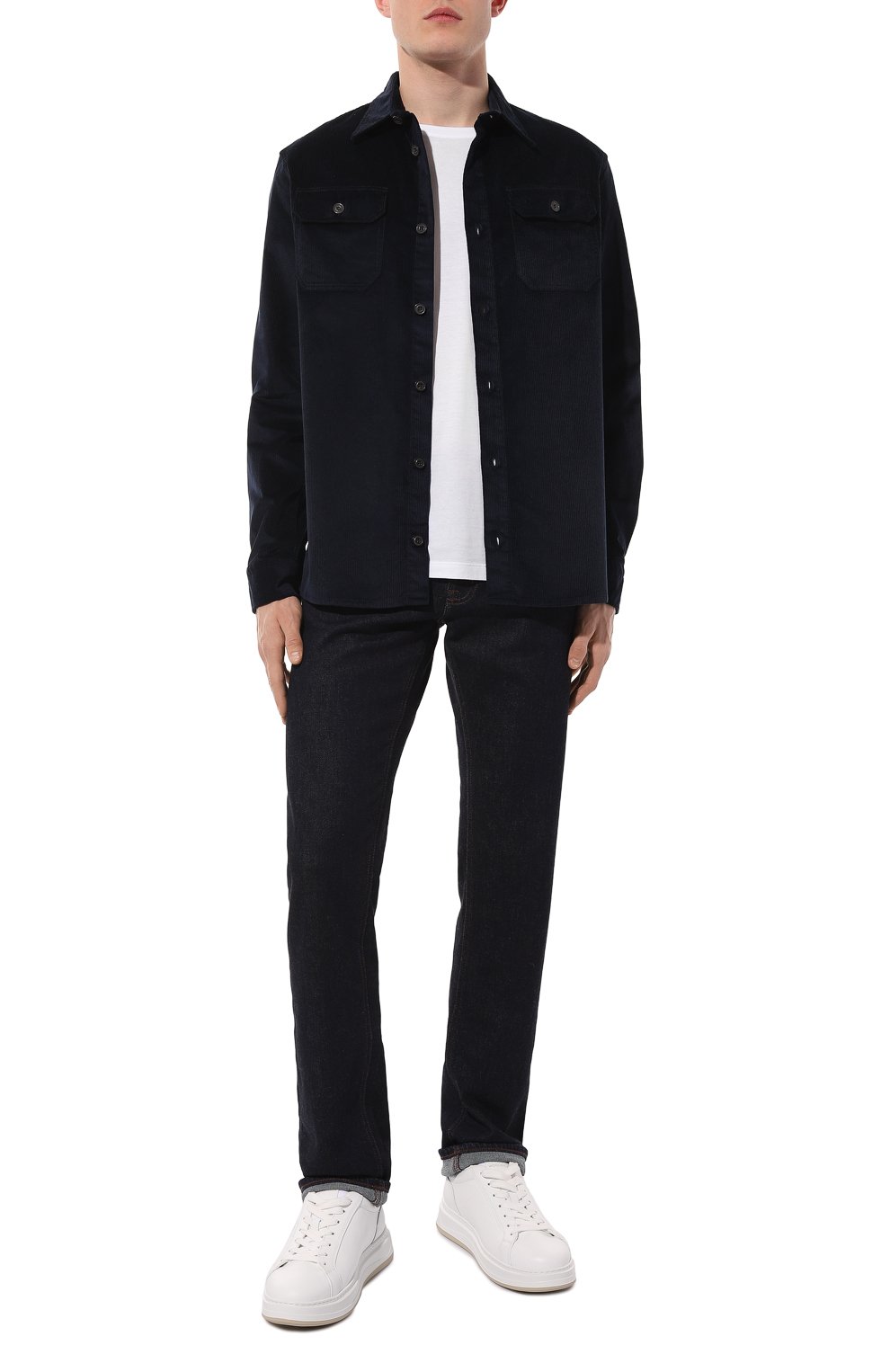 Вельветовая рубашка PAUL&SHARK, арт. 14313179, фото 2