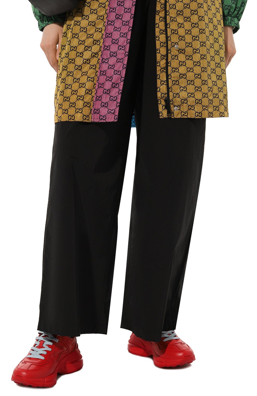 Кожаные кроссовки rhyton GUCCI, арт. 680912 DRW00, фото 3