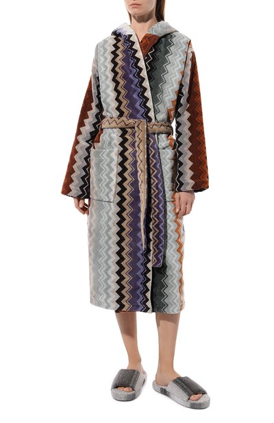 Хлопковый халат MISSONIHOME, арт. 1G3AC99708/165, фото 3
