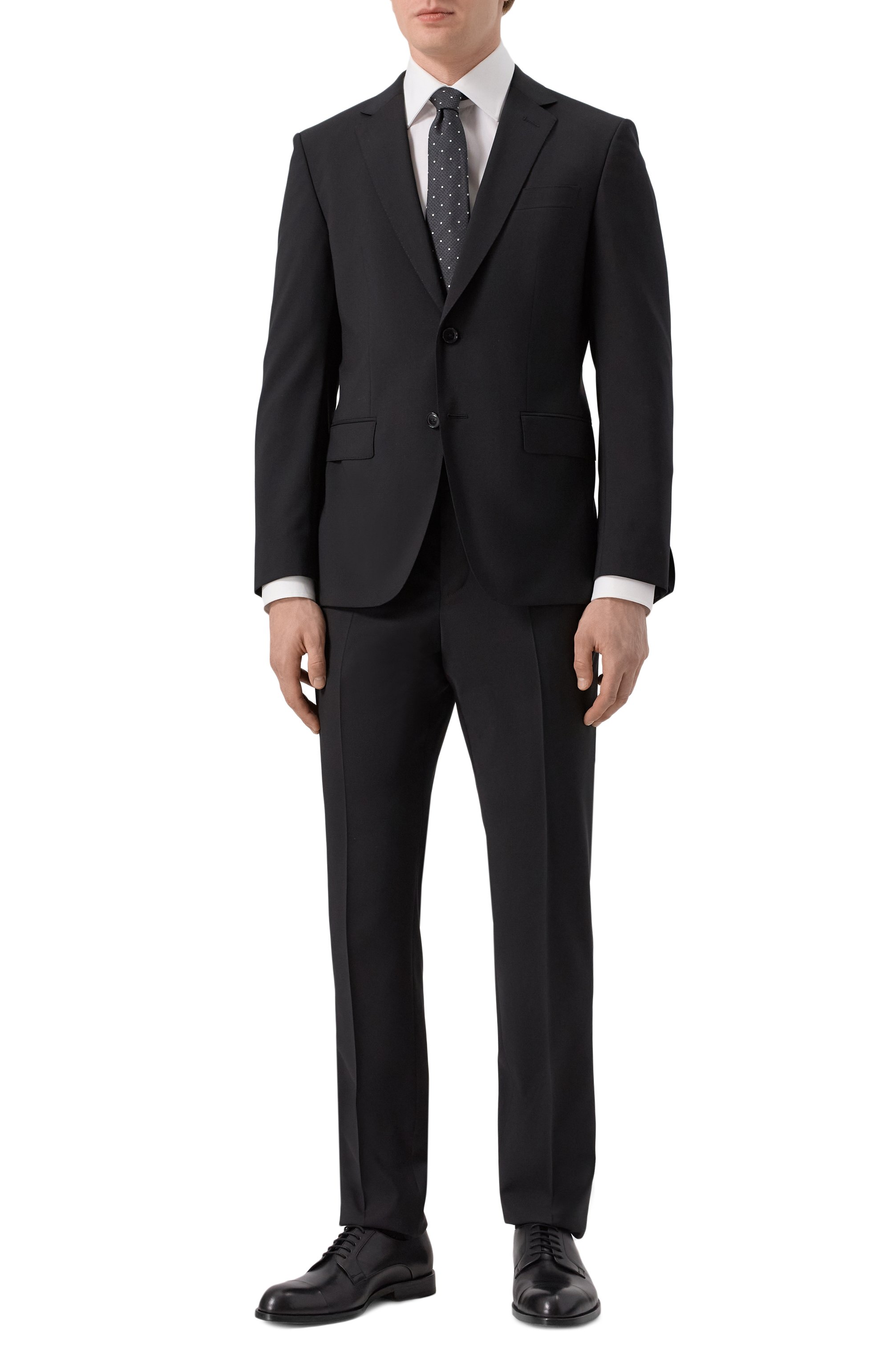 Шерстяные брюки BOSS, арт. 50537573, фото 2