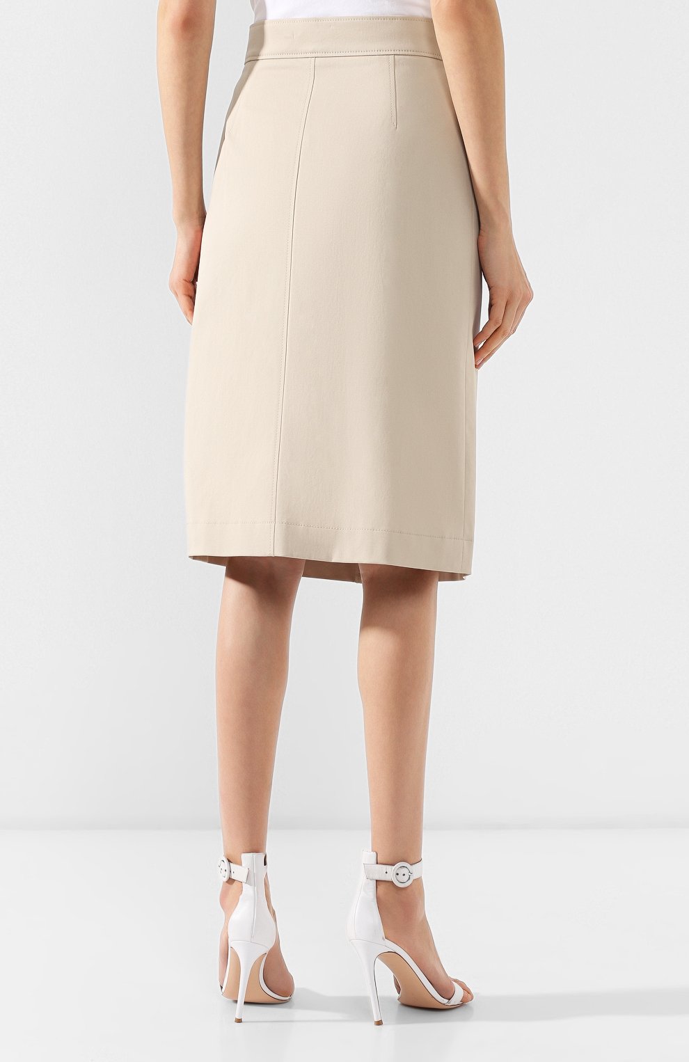Хлопковая юбка-миди ESCADA SPORT, арт. 5028500, фото 4