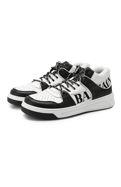 Кожаные кеды BALMAIN, арт. RM0C040/LRDN, фото 1