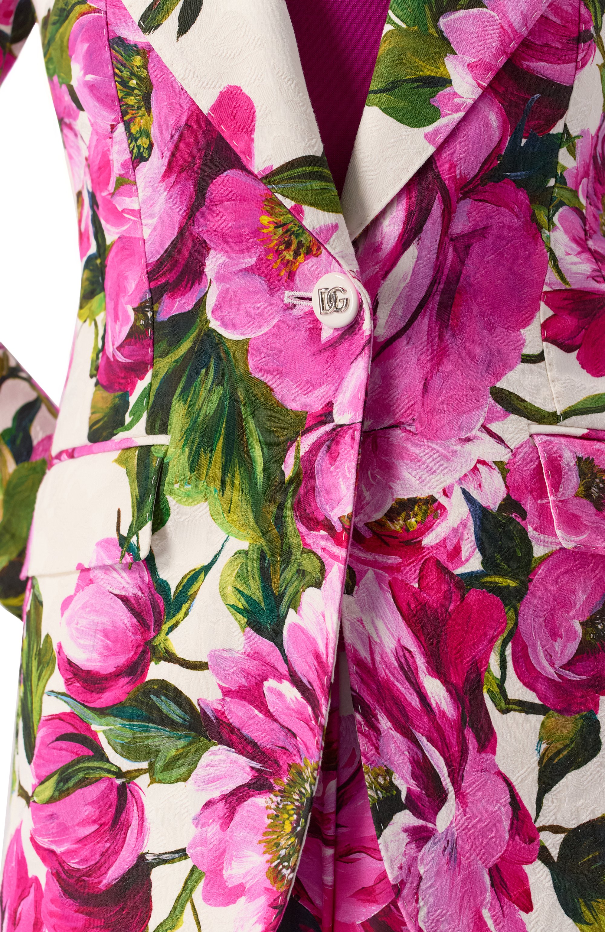 Хлопковый жакет DOLCE & GABBANA, арт. F29UCT/FSFN9, фото 5