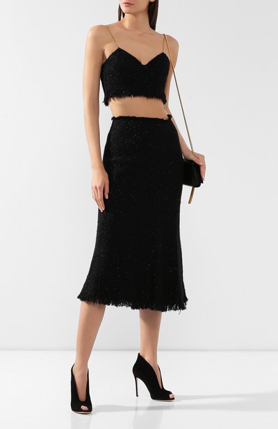 Замшевые ботильоны vamp с открытым мысом GIANVITO ROSSI, арт. G53260/CAM0SCI0, фото 2