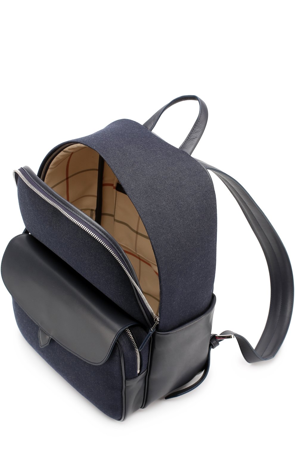 Текстильный рюкзак с кожаной отделкой LORO PIANA, арт. FAG3651, фото 4