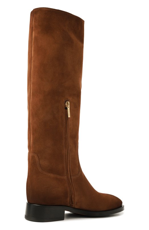 Замшевые сапоги Santoni WSHG71084BJ2NHSY Коричневый  WSHG71084BJ2NHSY Фото 5