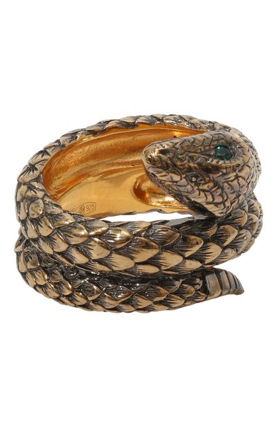 Кольцо two rounds snake QUEENSBEE, арт. 102007/10,30, фото 1