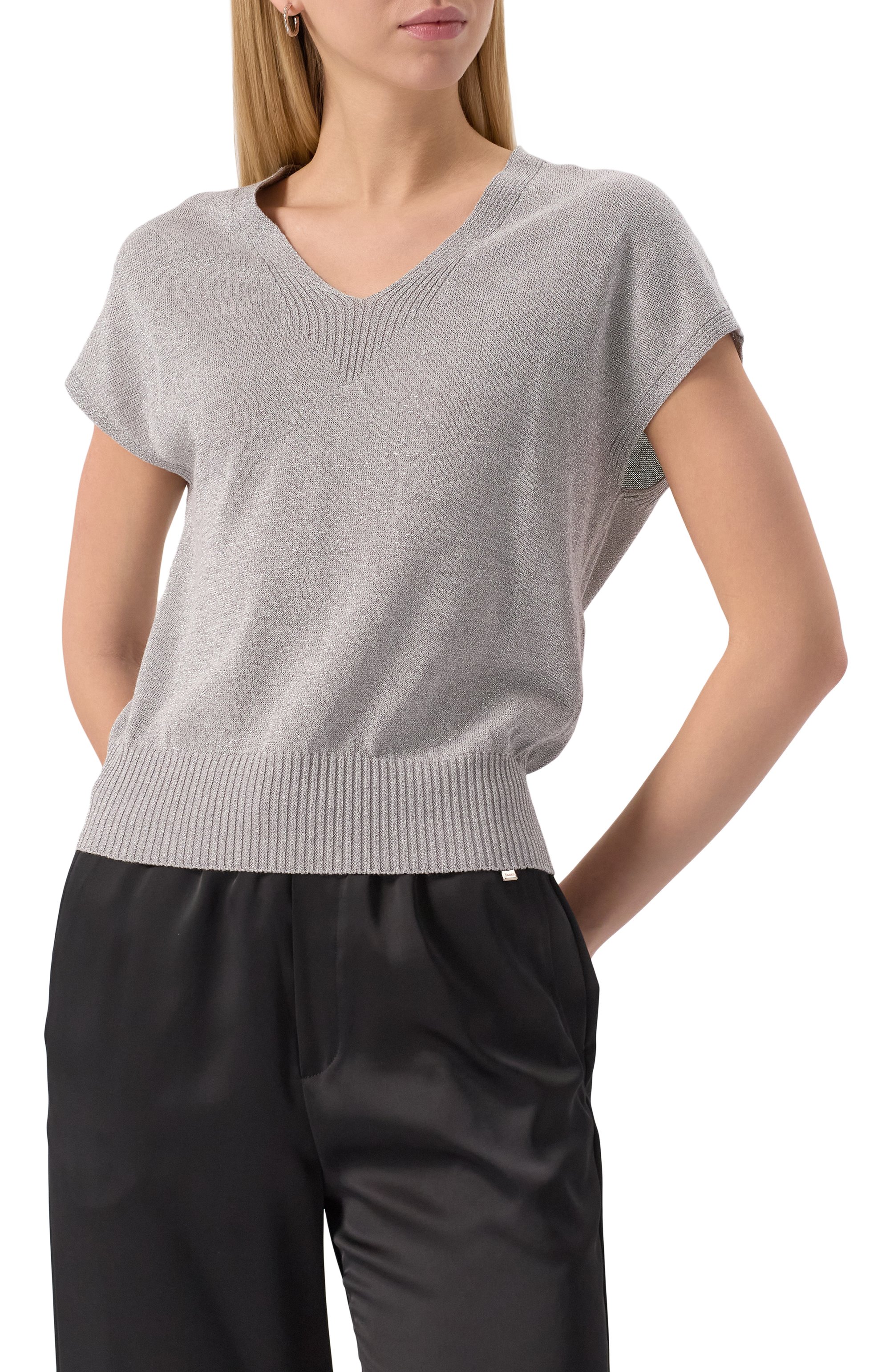 Пуловер из хлопка и вискозы D.EXTERIOR, арт. 60275, фото 3