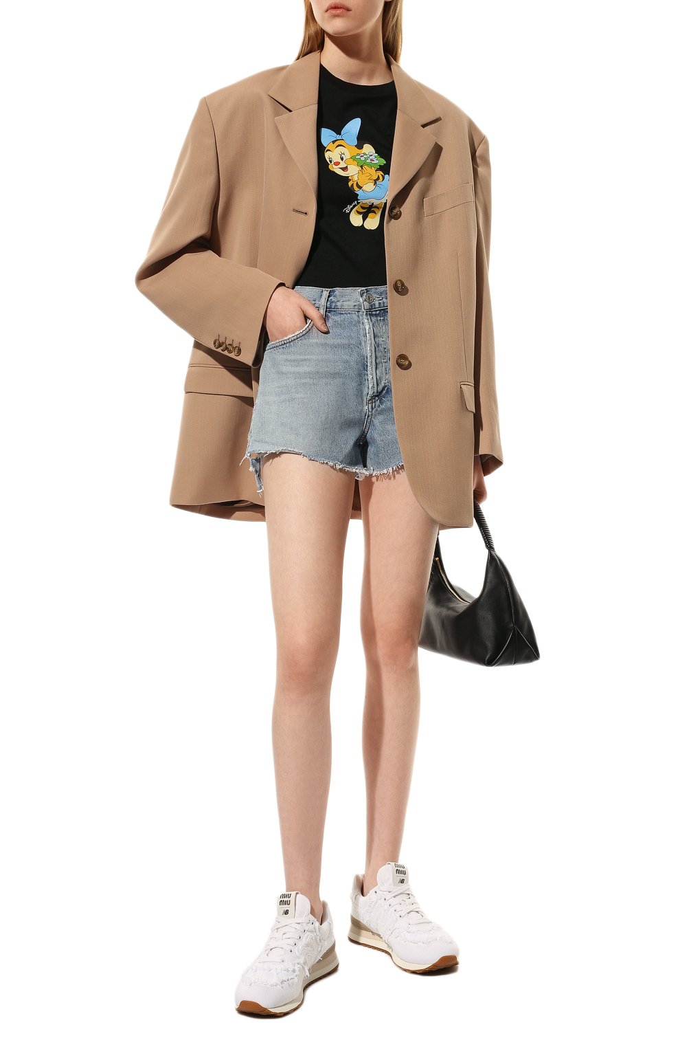 Текстильные кроссовки 574 new balance x miu miu MIU MIU, арт. 5E765D-CSL-F0009-015, фото 2