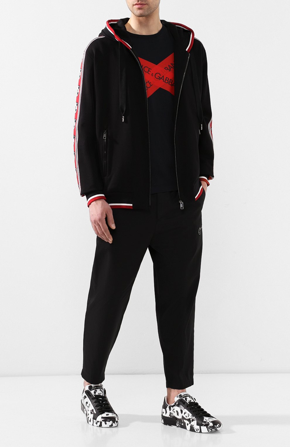 Хлопковая толстовка DOLCE & GABBANA, арт. G9NY0T/FU7DU, фото 2