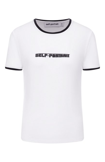 Женская футболка SELF-PORTRAIT, арт. PF25109TW