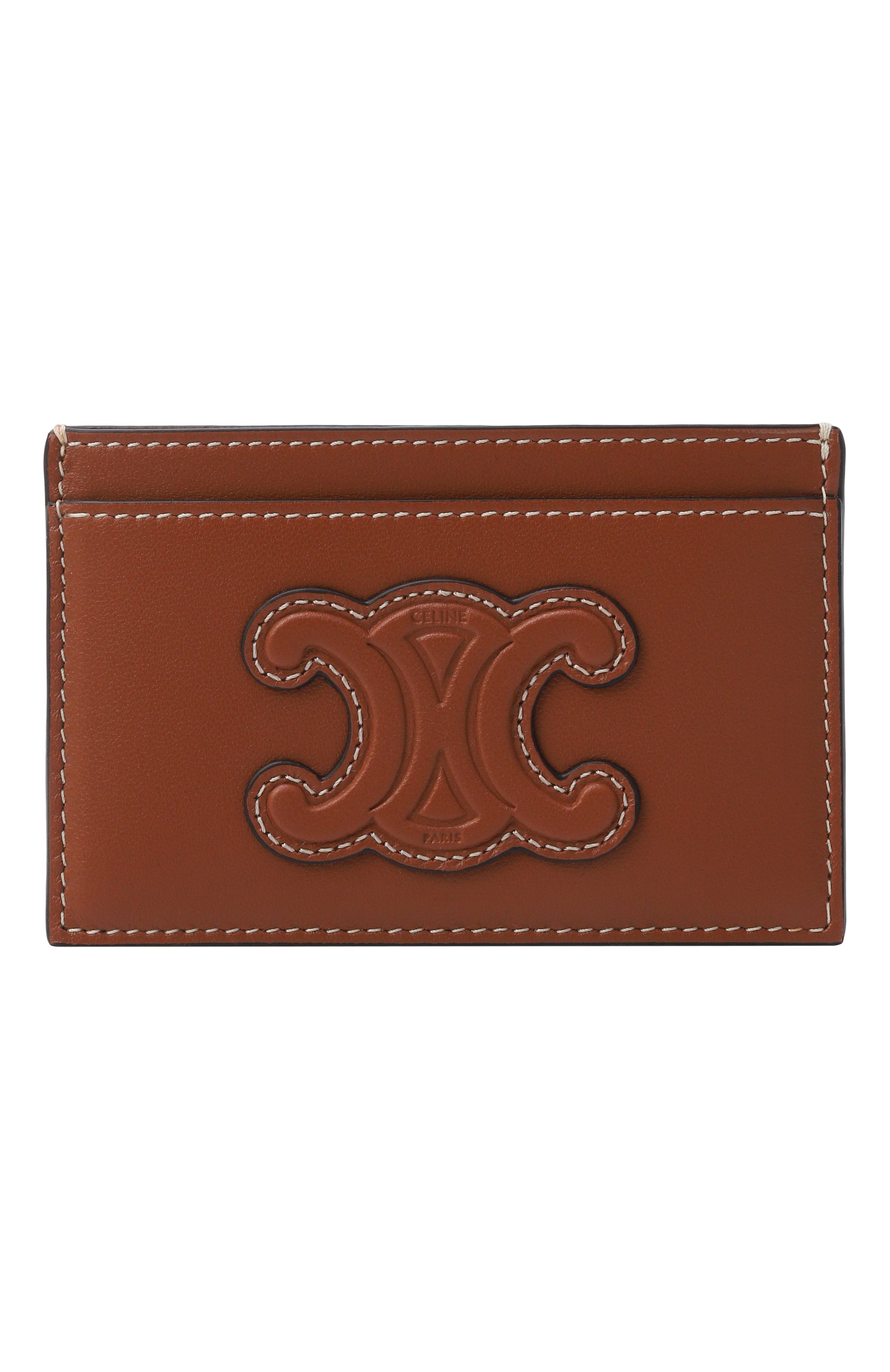 Кожаный футляр для кредитных карт CELINE, арт. 10B70/3EMJ, фото 1