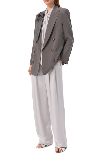 Шелковый жакет GIORGIO ARMANI, арт. GW002454/TE13824, фото 2