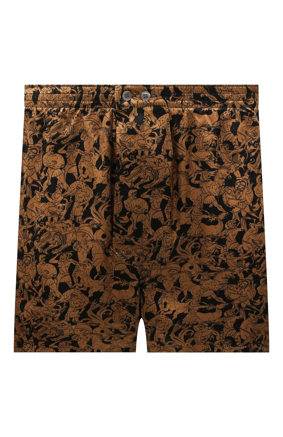 Шелковые боксеры DEREK ROSE, арт. 6030-BRIN103, фото 1