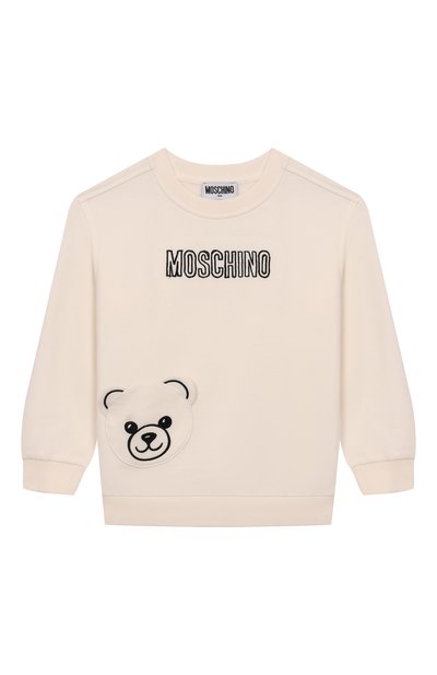 Хлопковый свитшот MOSCHINO, арт. HUF095/LCA60/4-8