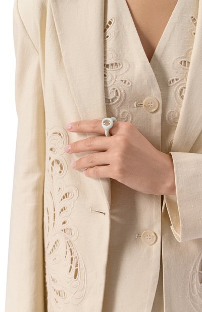 Кольцо LILI ARCHIVE светло-голубого цвета по цене 26400 руб., арт. М.175-1, фото 2 Кольцо LILI ARCHIVE, арт. М.175-1, фото 2