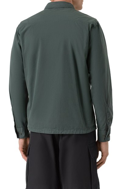 Хлопковая куртка-рубашка C.P. COMPANY, арт. 19CM0S705A110143G, фото 4