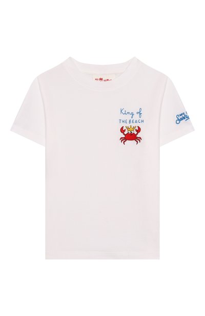 Хлопковая футболка MC2 SAINT BARTH, арт. STBK/P0RT0FIN0 JR/06129D, фото 1