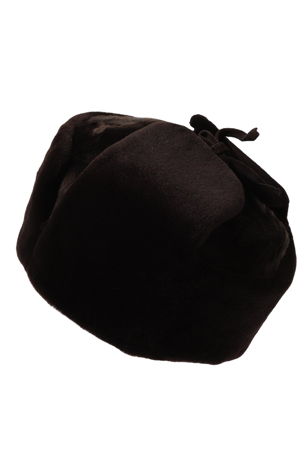 Меховая шапка-ушанка из норки и каракуля VICTORIA KUSENKOVA, арт. 337110204126, фото 2