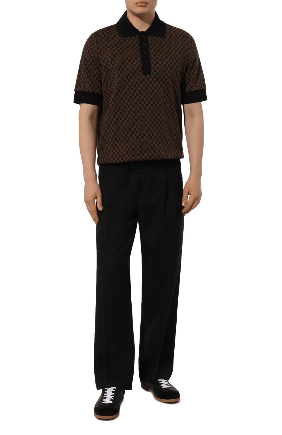 Хлопковое поло BALMAIN, арт. BH0GB070/JH18, фото 2