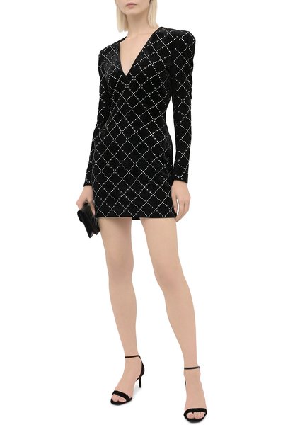 Платье из вискозы BALMAIN, арт. UF16297/J063, фото 2