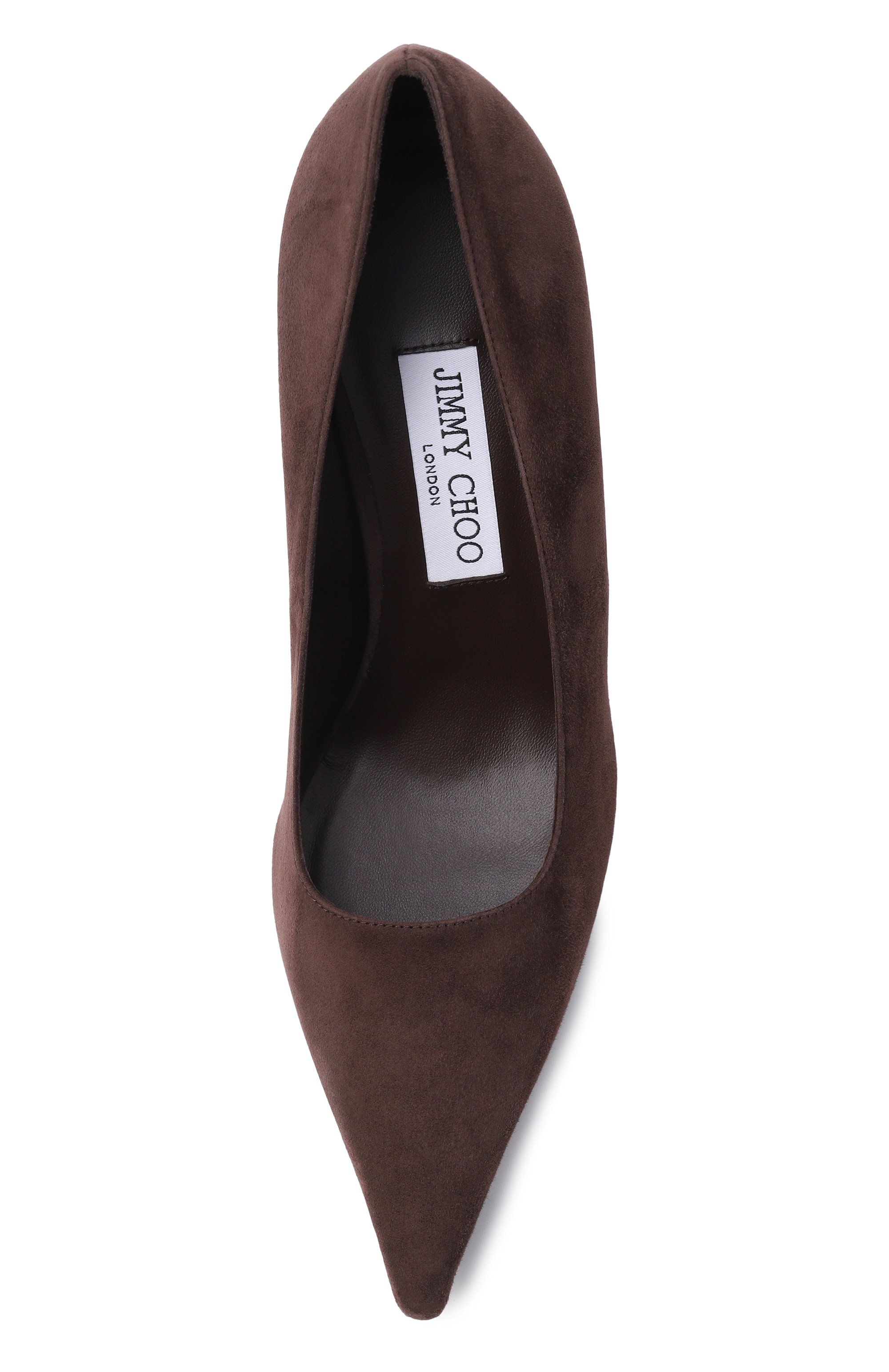 Замшевые туфли ixia 80 JIMMY CHOO, арт. IXIA 80/JRS, фото 6