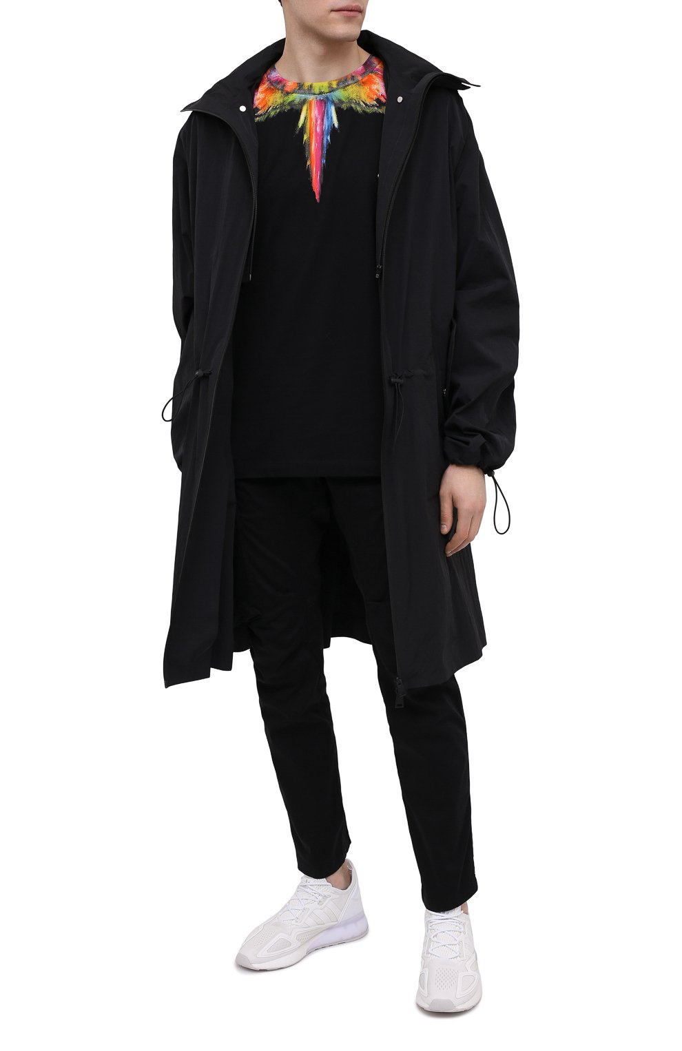 Хлопковая футболка MARCELO BURLON, арт. CMAA018R21JER002, фото 2