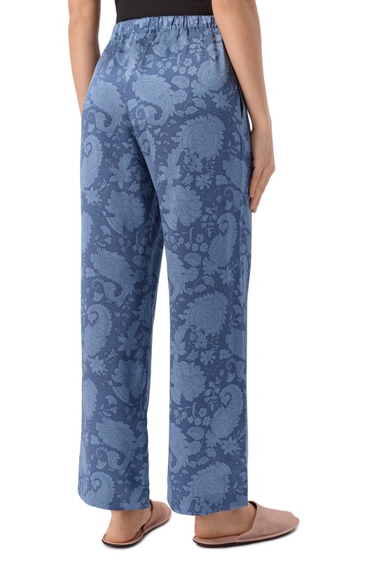 Шелковые брюки Zimmerli 6100-17009 Голубой  6100-17009 Фото 4
