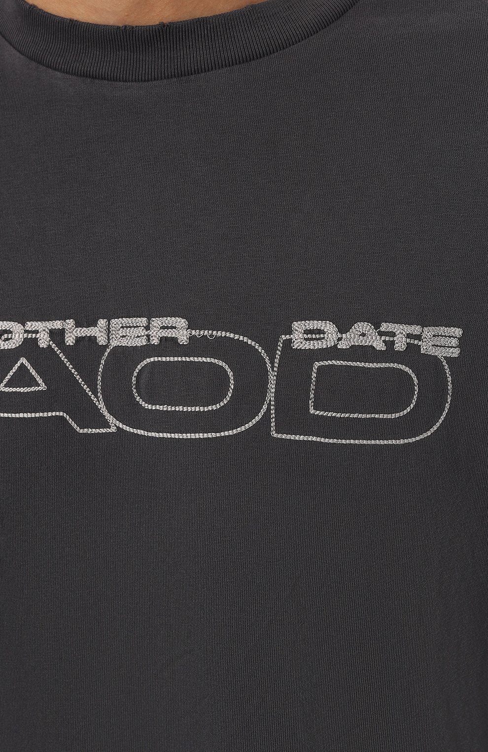 Хлопковая футболка AN OTHER DATE, арт. F40DMATH063, фото 5