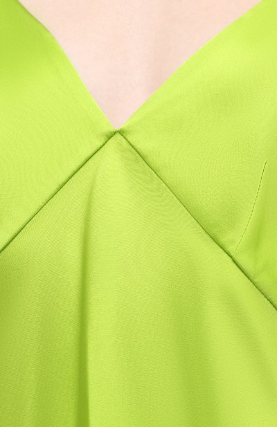 Шелковое платье OLIVIA VON HALLE зеленого цвета по цене 47500 руб., арт. SS2038, фото 5 Шелковое платье OLIVIA VON HALLE, арт. SS2038, фото 5