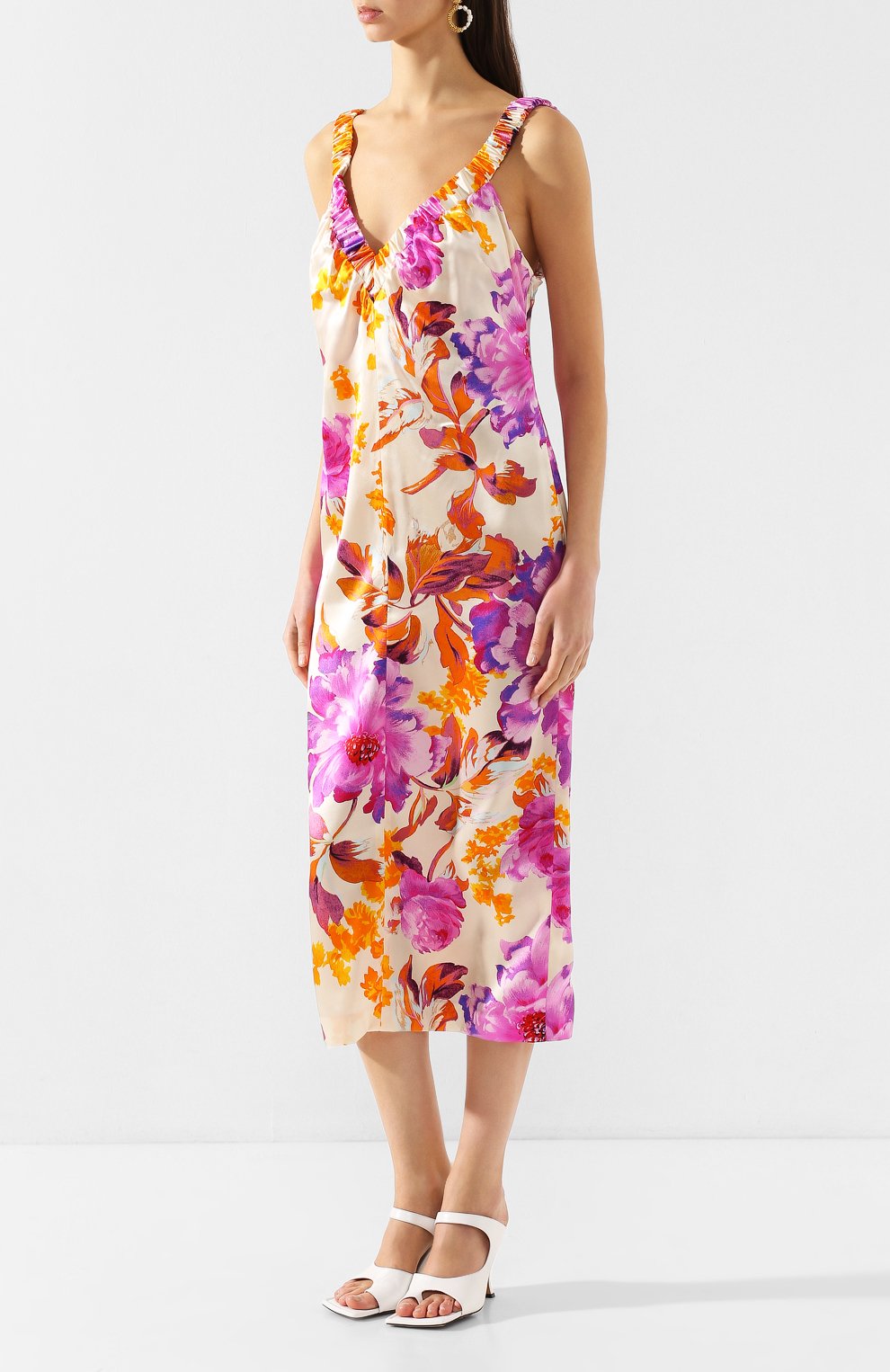 Шелковое платье DRIES VAN NOTEN, арт. 201-11061-9055, фото 3