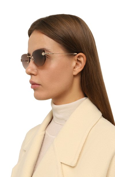 Солнцезащитные очки LUNETTERIE GENERALE, арт. RENDEZ-V0US AU PARADIS MEDIUM T0RT0ISE GBR, фото 2