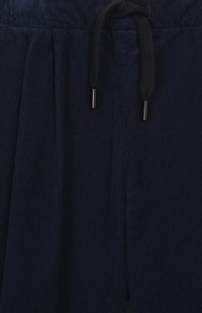 Хлопковые брюки BRUNELLO CUCINELLI темно-синего цвета по цене 49950 руб., арт. B279UP113A, фото 3 Хлопковые брюки BRUNELLO CUCINELLI, арт. B279UP113A, фото 3