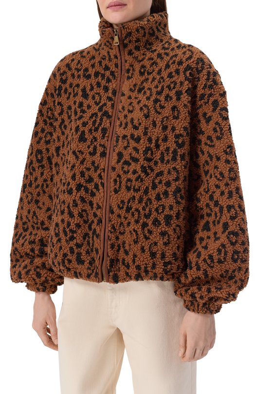 Куртка MC2 Saint Barth BCY0001-00535I/BERCY TEDDY Леопардовый  BCY0001-00535I/BERCY TEDDY Фото 3