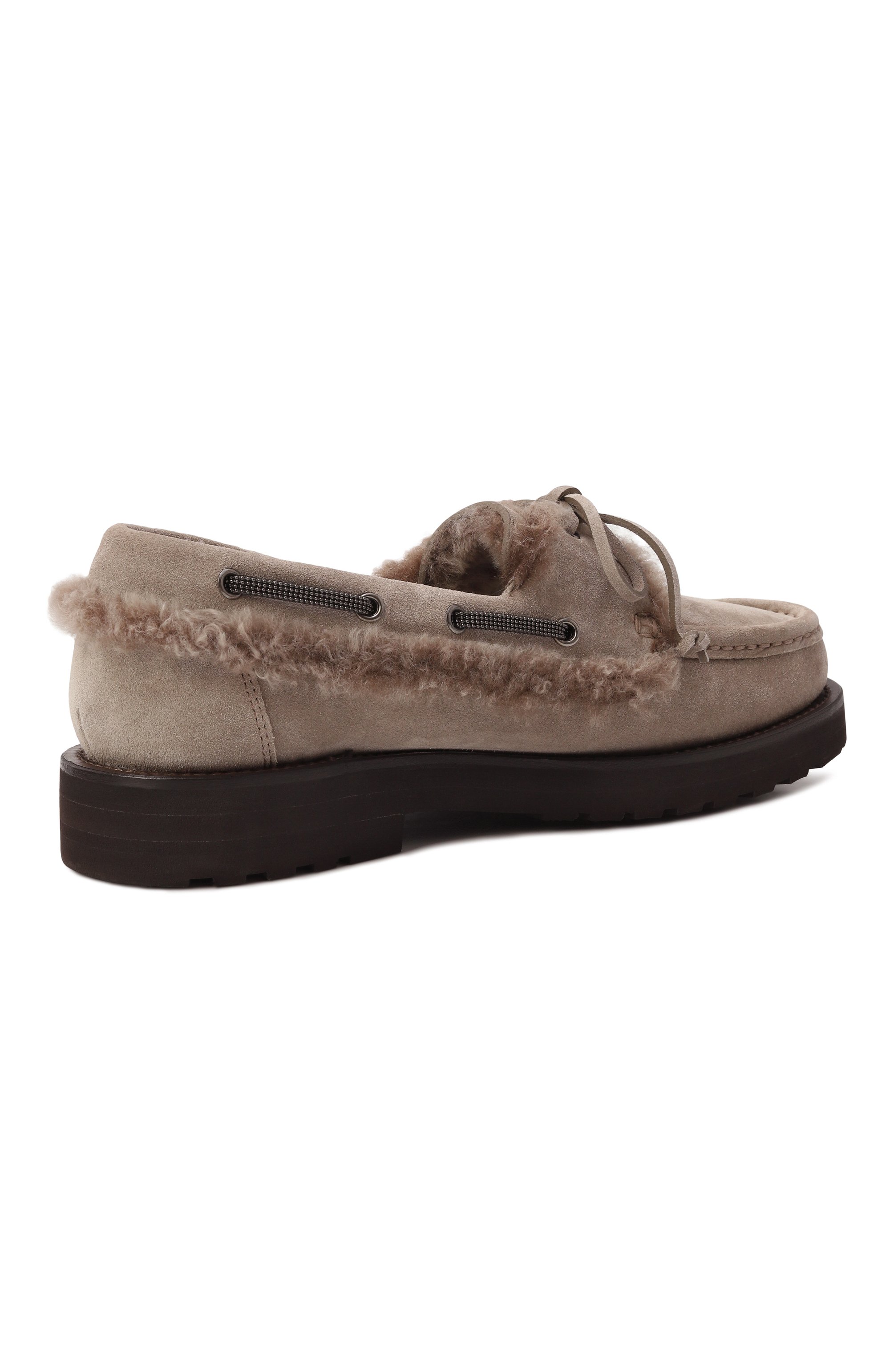 Замшевые топсайдеры BRUNELLO CUCINELLI, арт. MZSFG3114, фото 5