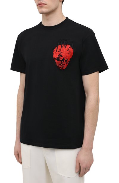 Хлопковая футболка j.w. anderson x pol anglada JW ANDERSON, арт. JT0010 PG0079, фото 3