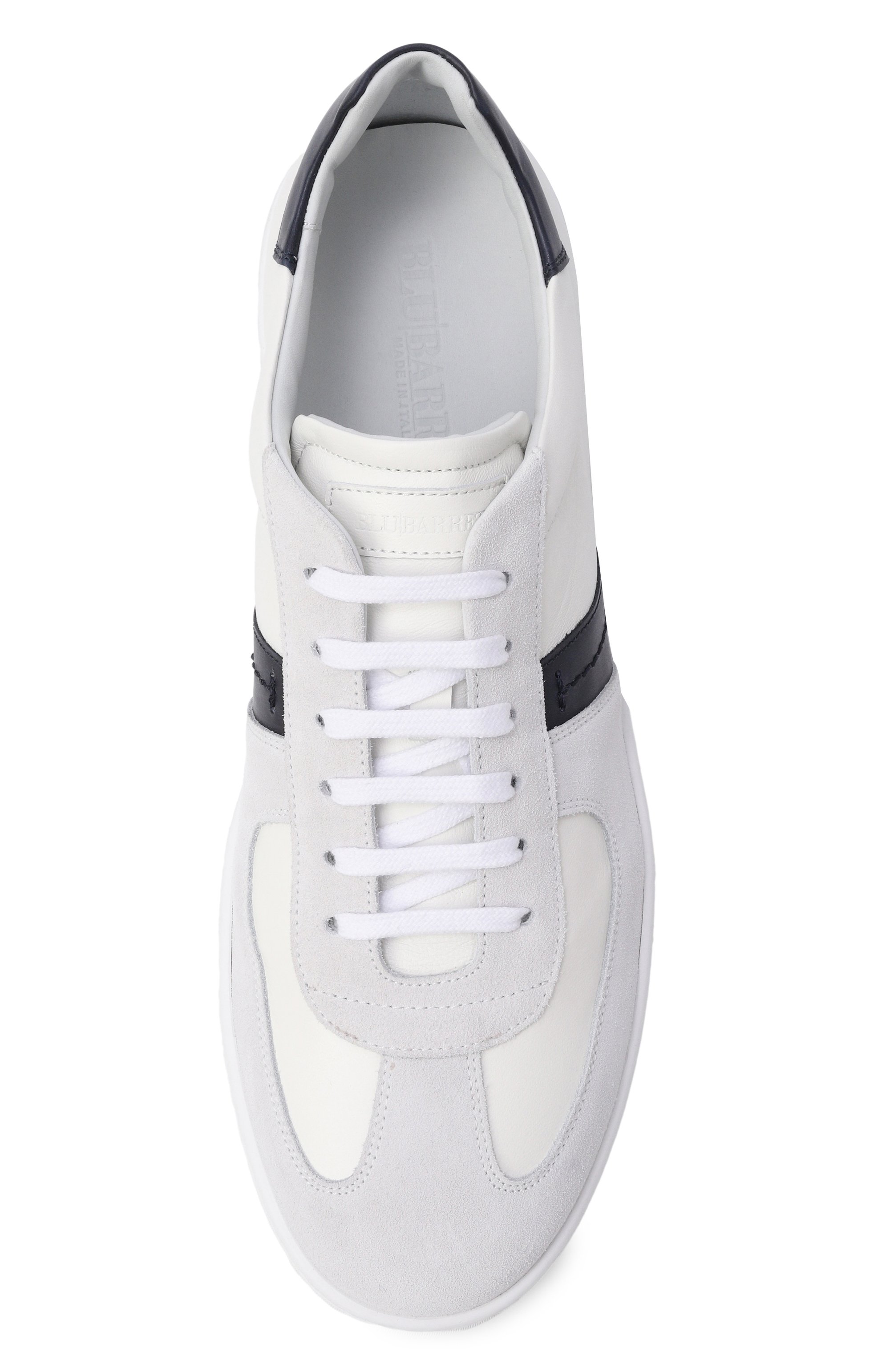 Кожаные кеды riva BLU BARRETT, арт. RIVA-14111.2/LE0N, фото 5