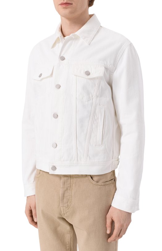 Джинсовая куртка Jacob Cohen JUM_H0076 080 T751A TD Белый  JUM_H0076 080 T751A TD Фото 3