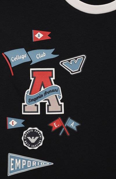 Хлопковый лонгслив EMPORIO ARMANI, арт. 6D4TJN/4J54Z, фото 3