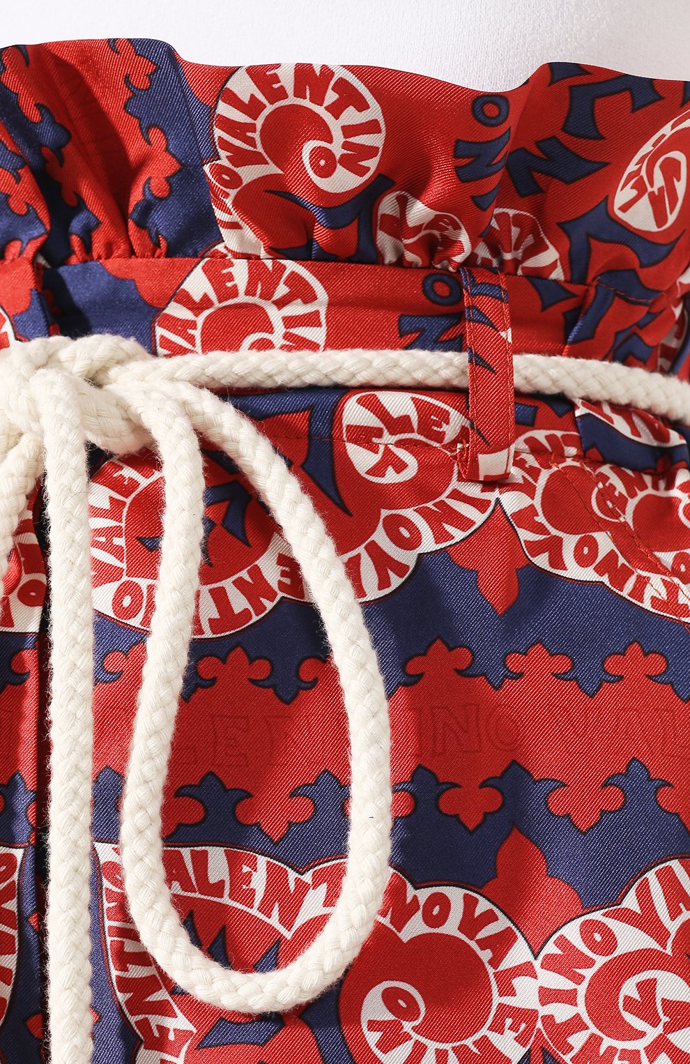 Шелковые шорты VALENTINO, арт. RB3RF0W04EQ, фото 5