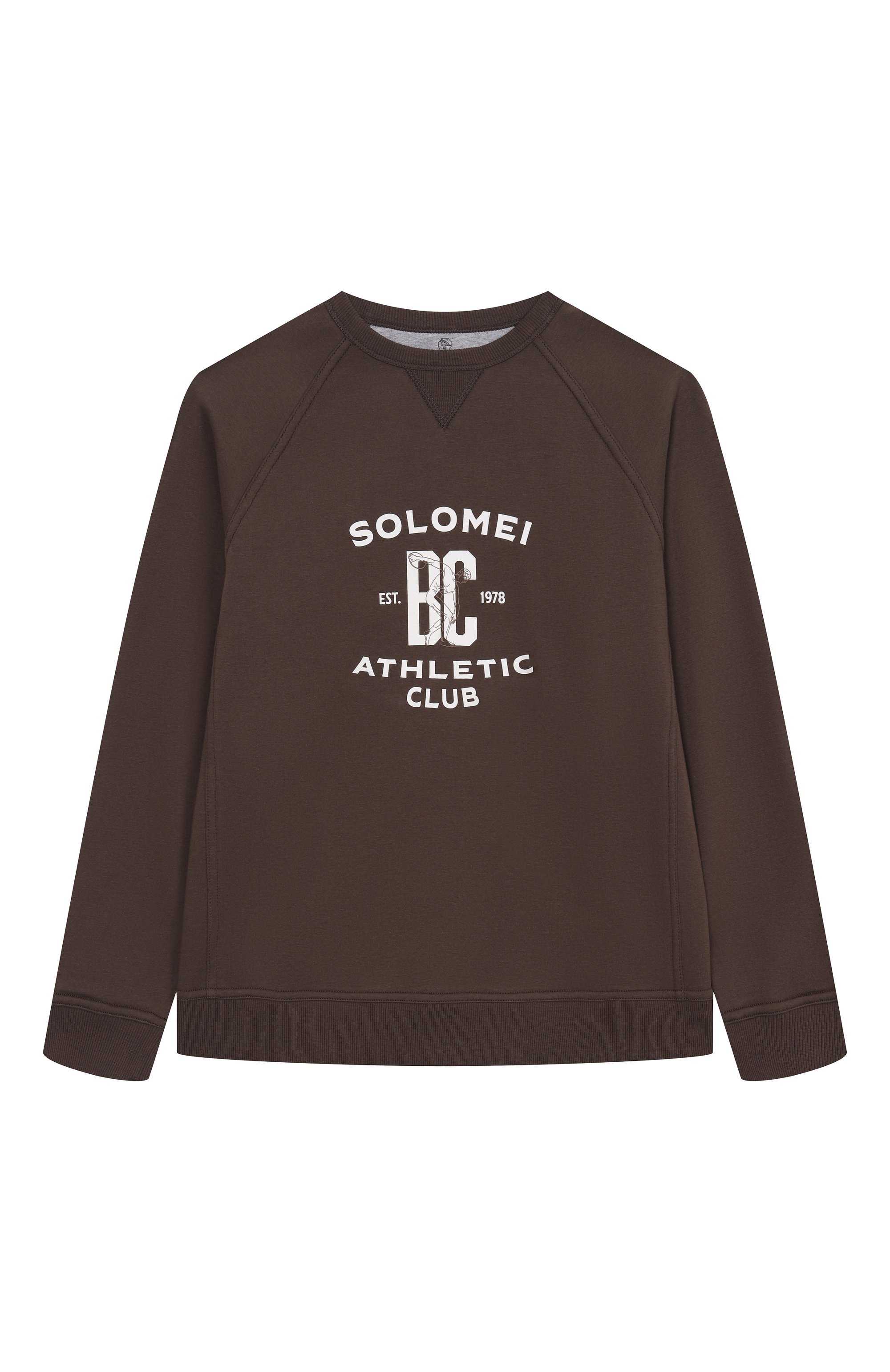 Хлопковый свитшот BRUNELLO CUCINELLI, арт. BW863E193C, фото 1