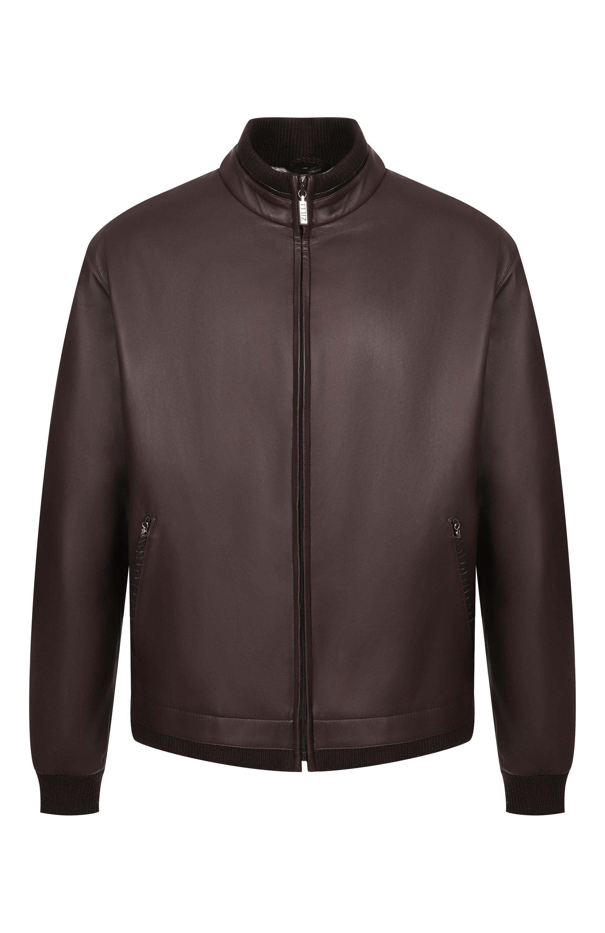 Бомбер с отделкой из кожи аллигатора ZILLI, арт. AR0NH3M1972VPIP00, фото 1