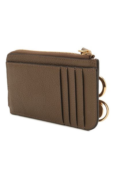 Кожаный футляр для кредитных карт CHLOÉ, арт. CHC21SP944C62, фото 2