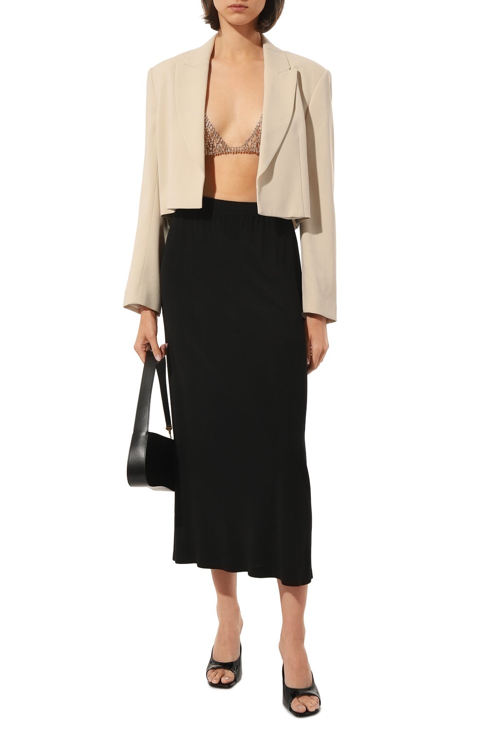 Бра-топ с отделкой стразами LIKE YANA, арт. L6-20-011-220, фото 2