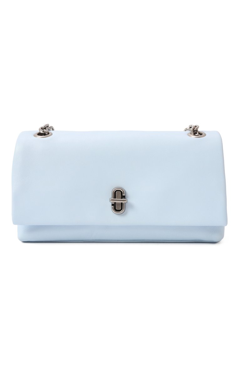 Женская сумка the dual mini MARC JACOBS (THE) голубого цвета, арт. 2R4SMN003S02 | Фото 1 (Материал: Натуральная кожа; Размер: mini)