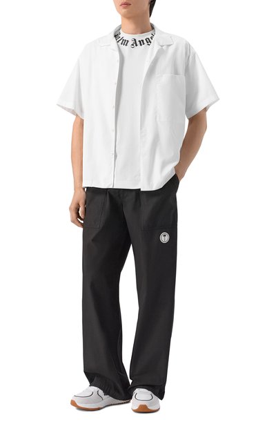 Мужские комбинированные кроссовки palm PALM ANGELS, арт. PMIA100S26LEA001